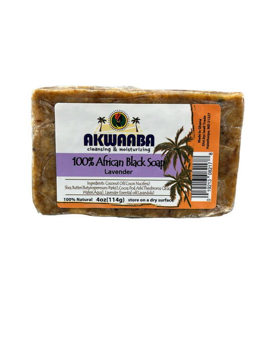คKพคคBA cleansing & moisturizing 100% African Black Soap
Lavender