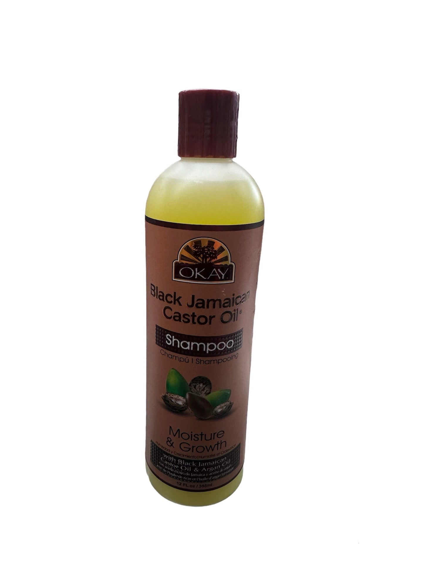 BLACK JAMAICAN CASTOR OIL SHAMPOO 12OZ