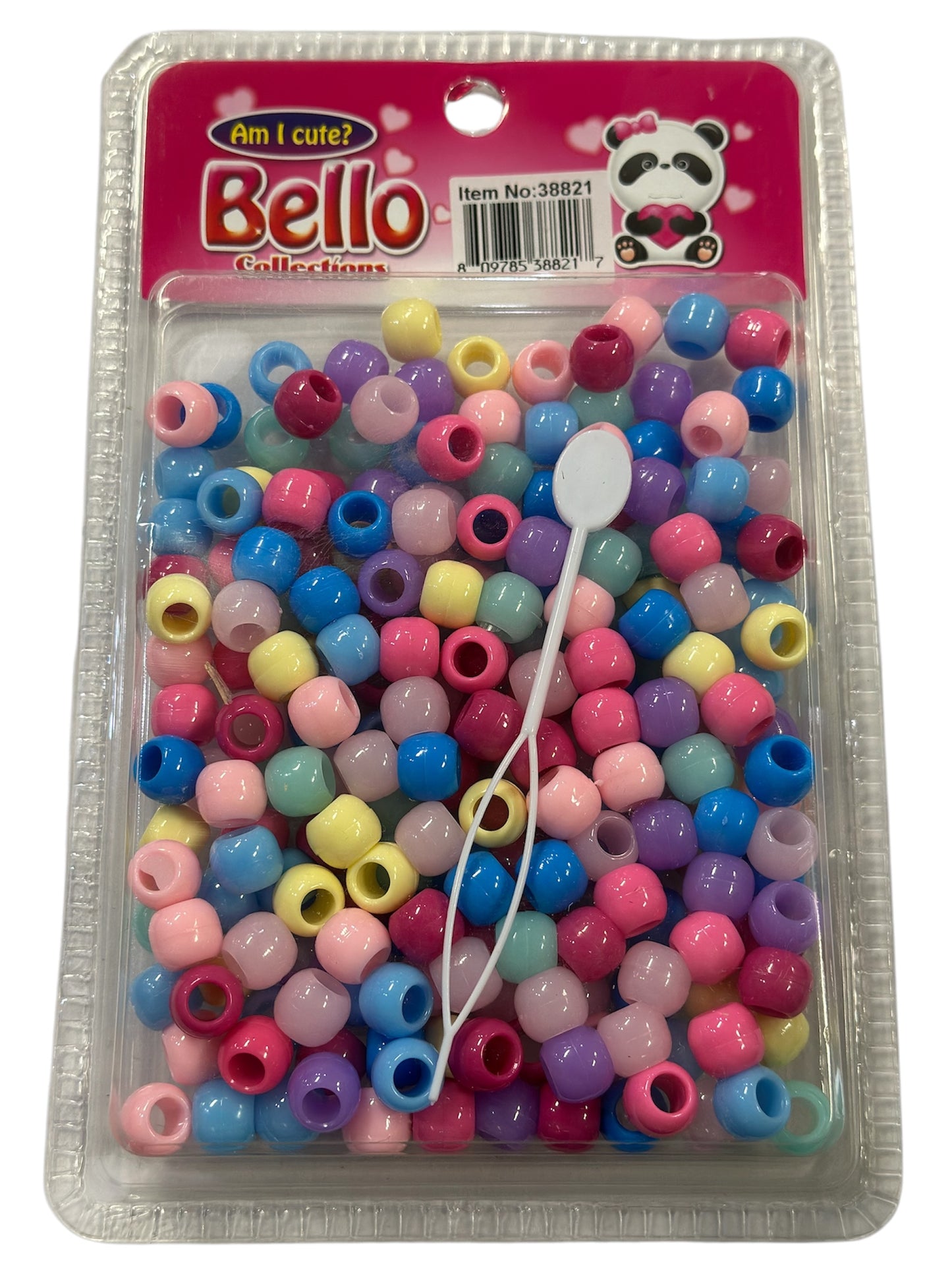 BELLO COLORFUL HAIR BEADS