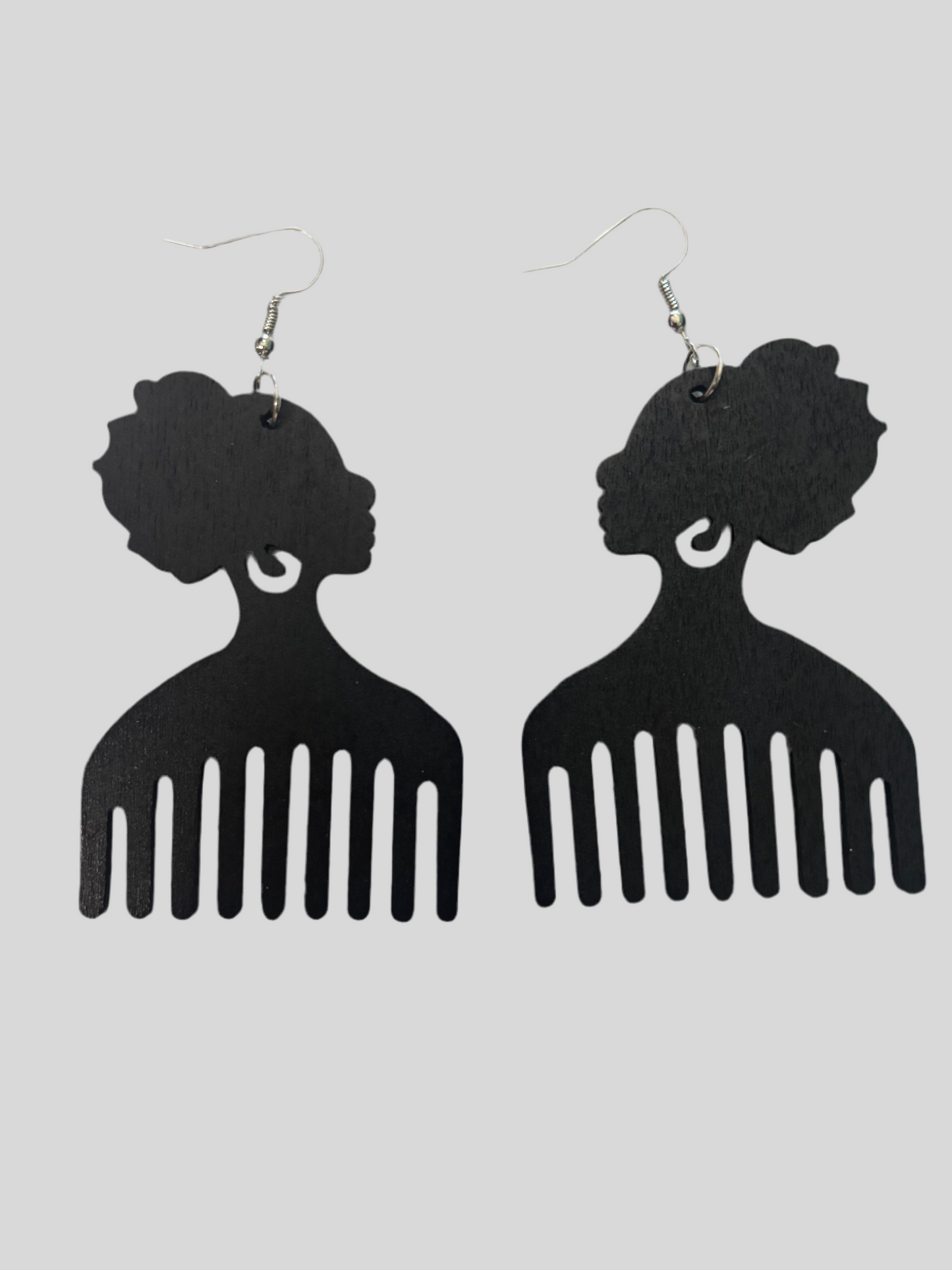 Lady Head Pik Earrings