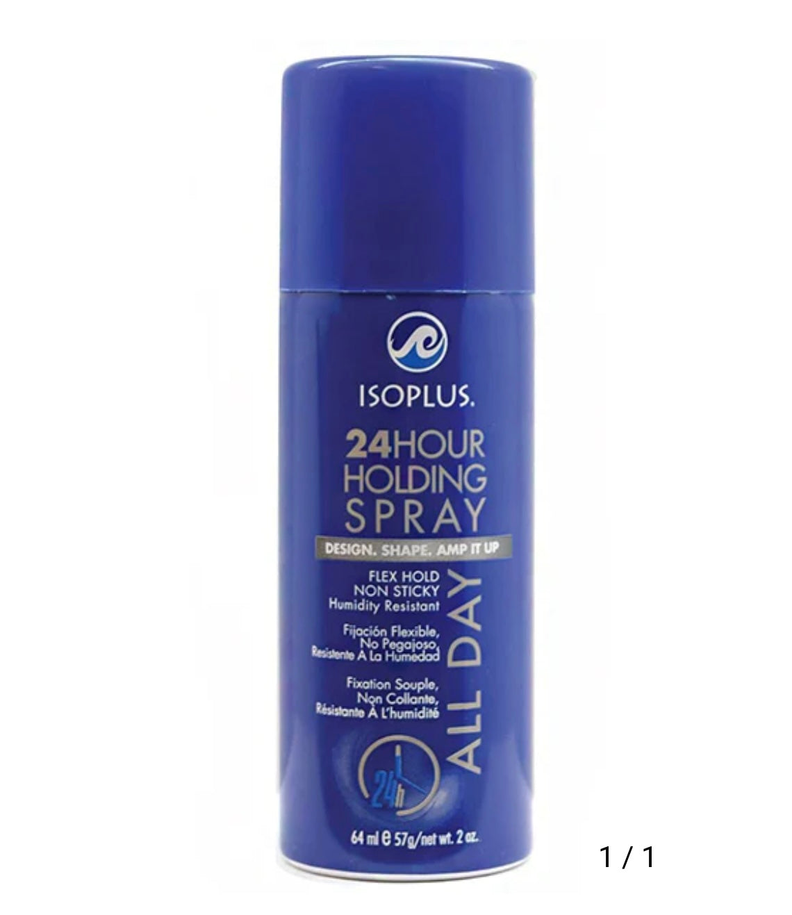 ISOPLUS 24HOUR HOLDING SPRAY DESIGN, SHAPE, AMP IT UP 2 oz