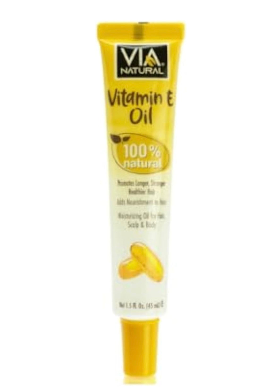 VIA NATURAL Vitamin E Oil 100% NATURAL .