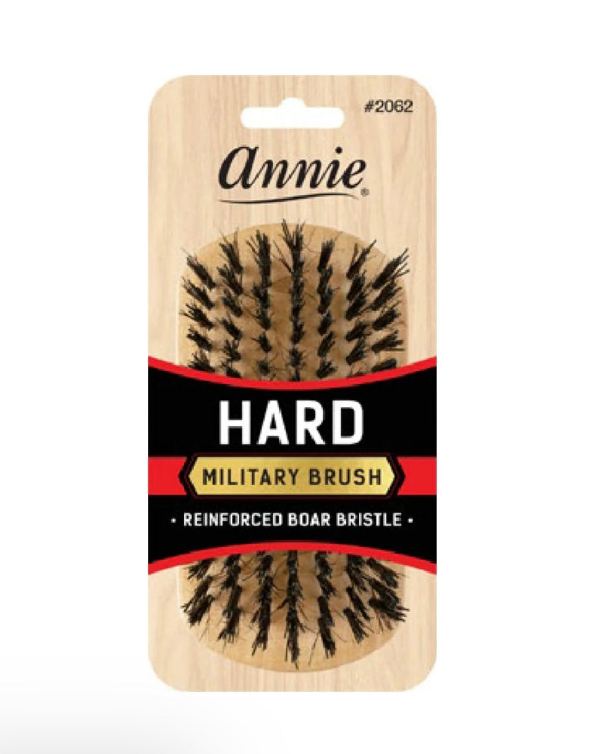 Annie HARD MILITARY BRUSH
•REINFORCED BOAR BRISTLE