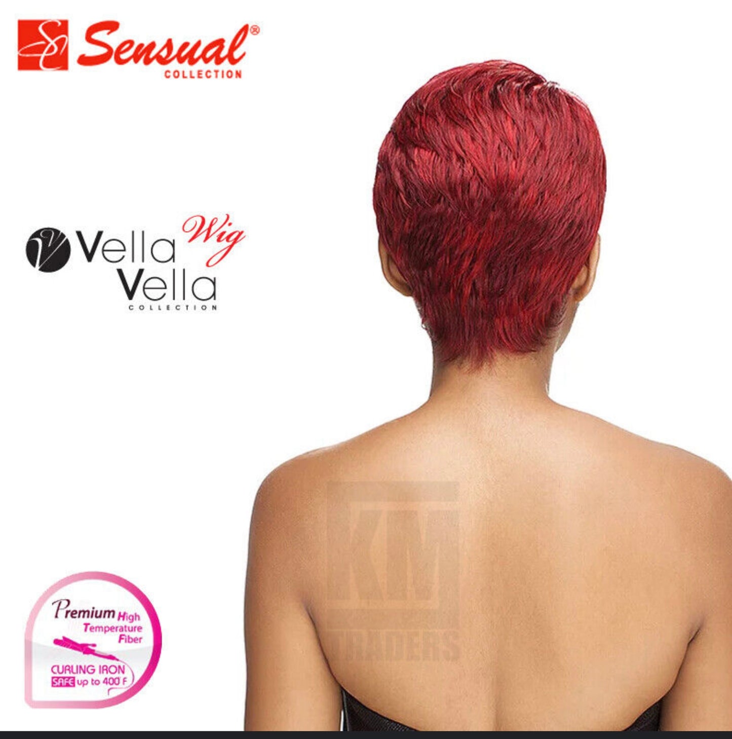 Sensual Vella Vella wig JEAN RED