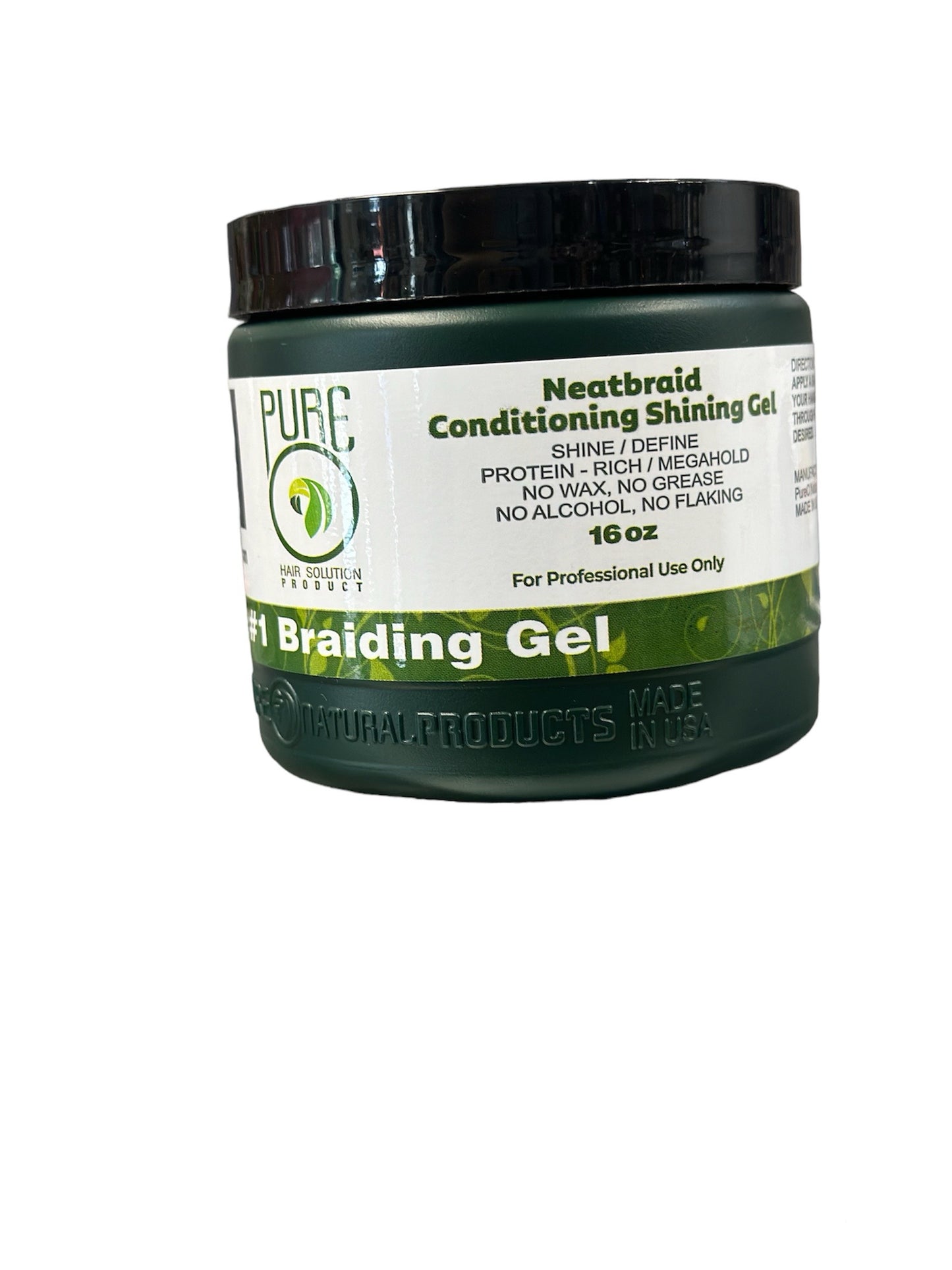 NEATBRAID Conditioning shining gel 16oz