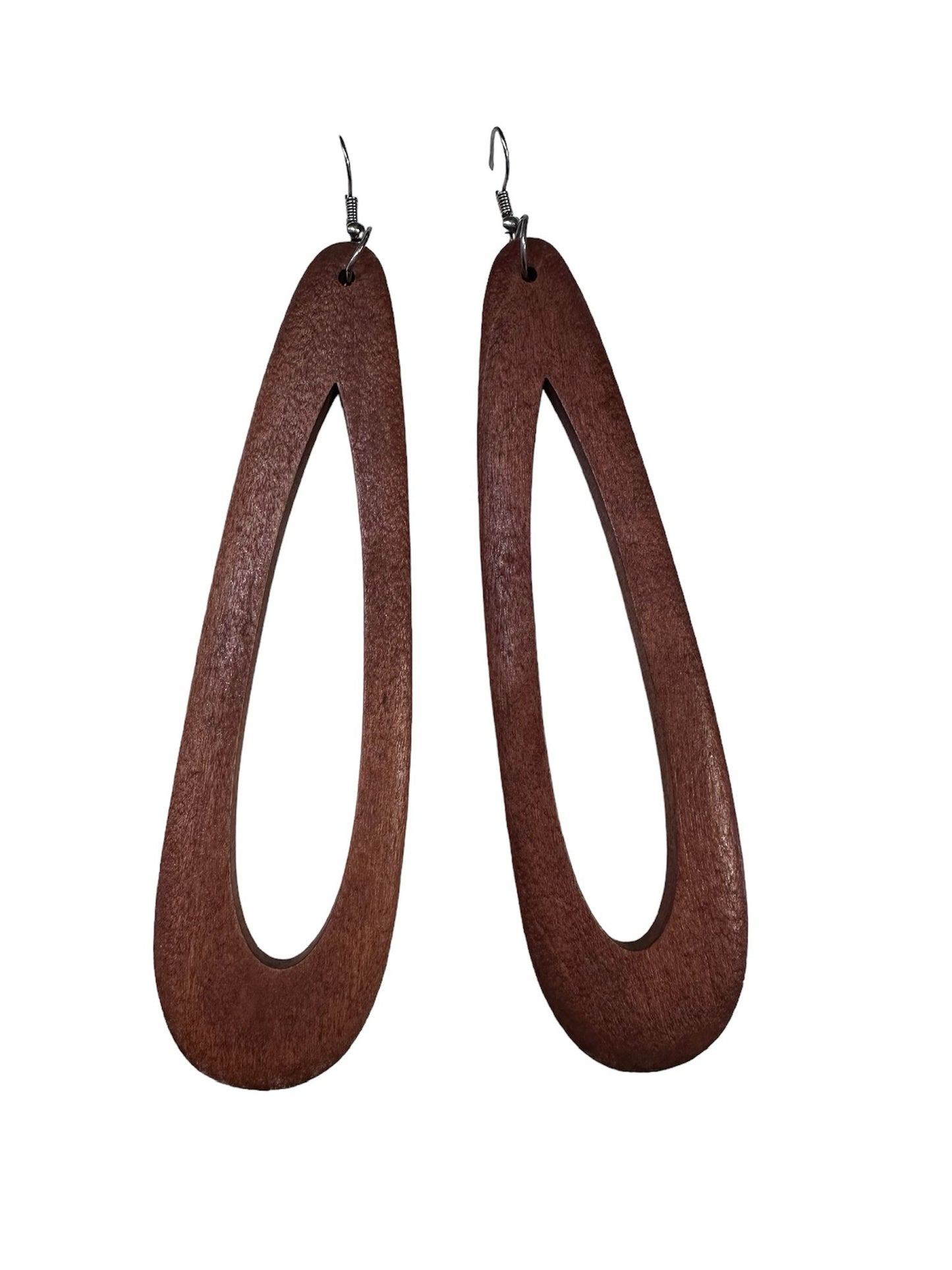 Brown Wooden Earrings