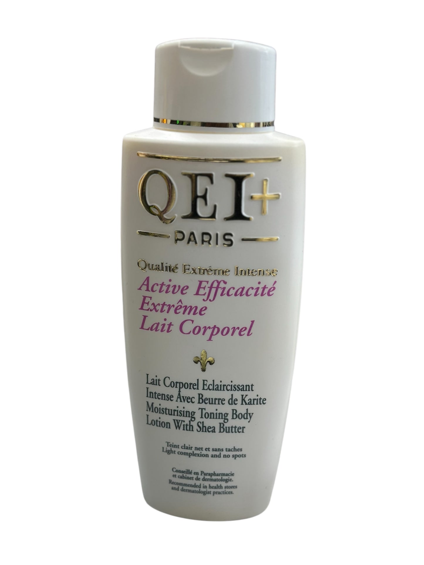 QEI - PARIS - Qualité Extrême Intense Active Efficacité Extrême Lait Corporel.