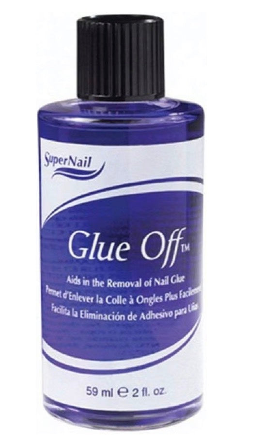SuperNail (Super Nail) Glue-Off & Polish Remover, 2oz