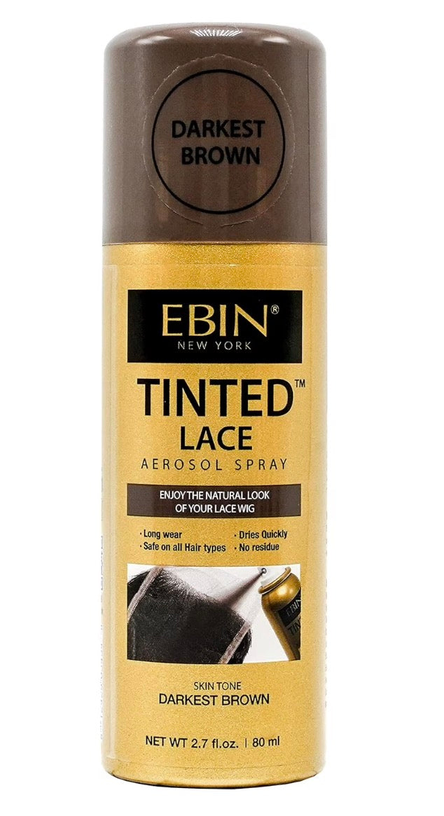 Ebin Darkest Brown Tinted Lace Spray 1.73oz