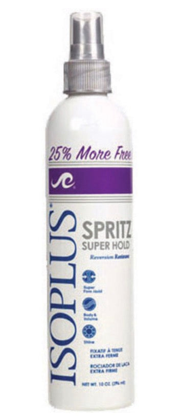 Isoplus Super Hold Spritz, Reversion Resistant, 10oz