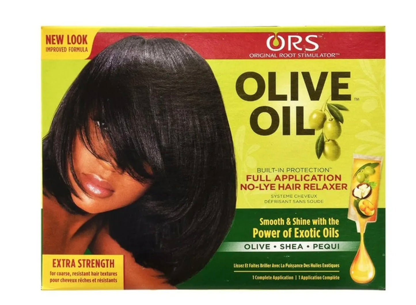 ORS Hair Relaxer, No-Lye, Built-In Protection, Extra Strength