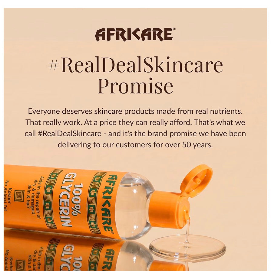 AFRICARE 100% GLYCERIN 8.5 OZ