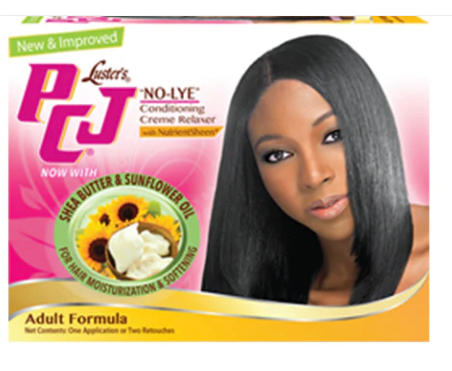 Luster's PCJ Adult Formula No-Lye Creme
Relaxer . Adult Formula