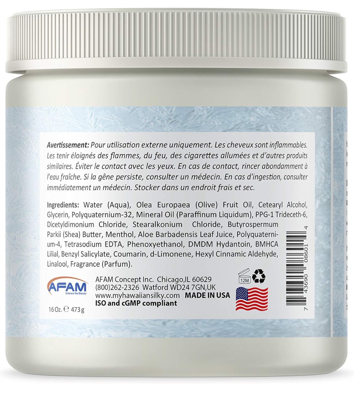 Hawaiian Silky Cool Scalp Leave-In Conditioner Cream