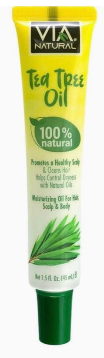 Via Natural Tea Tree 100% Natural Oil 1.5oz