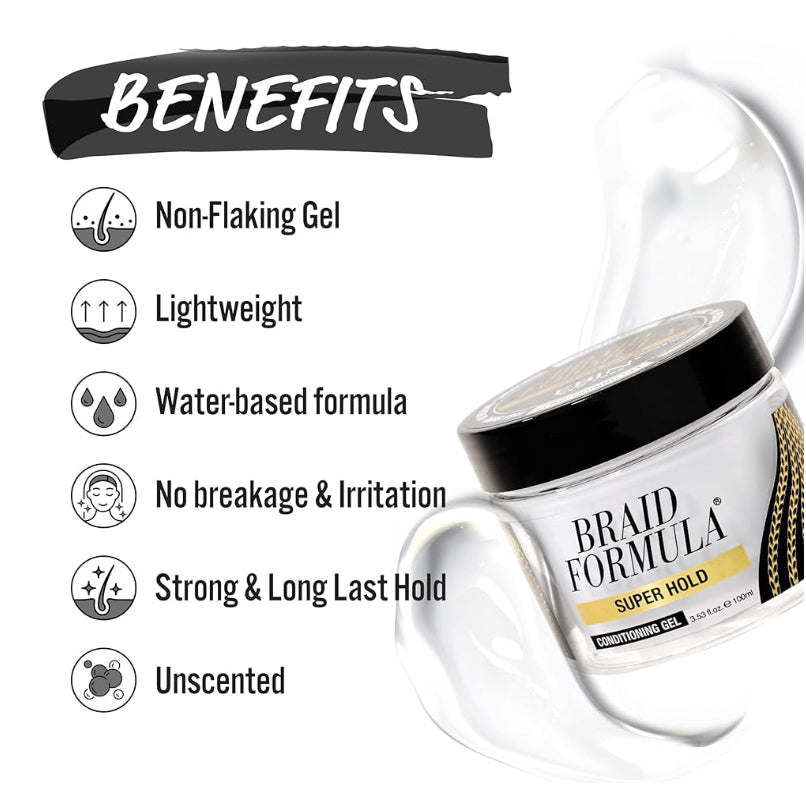 EBIN NEW YORK Braid Formula Conditioning Gel and Super Hold