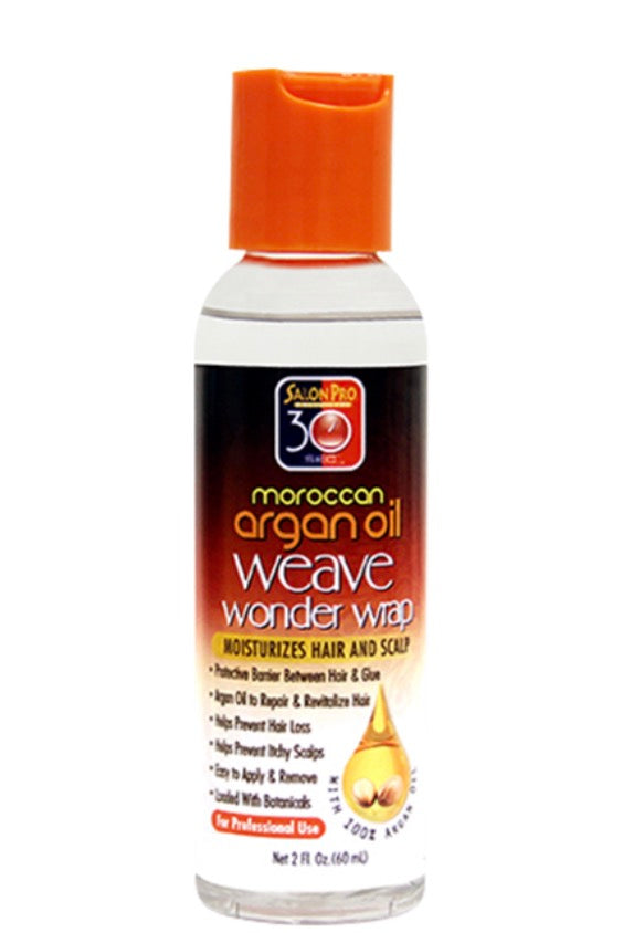 Salon Pro 30 Sec Weave Glue Wonder Wrap Clear 2oz