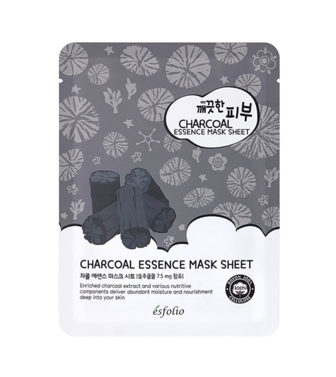 깨끗한피부
CHARCOAL
ESSENCE MASK SHEET
CHARCOAL ESSENCE MASK SHEET