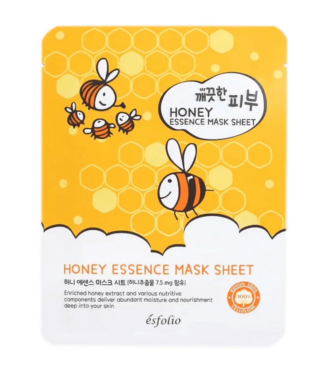 HONEY
ESSENCE MASK SHEET
HONEY ESSENCE MASK SHEET