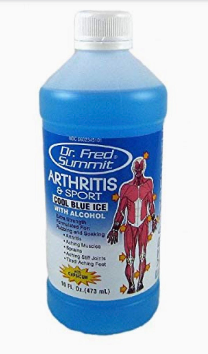 Dr. Fred Summit Arthritis & Sport Cool Blue Rub 16oz