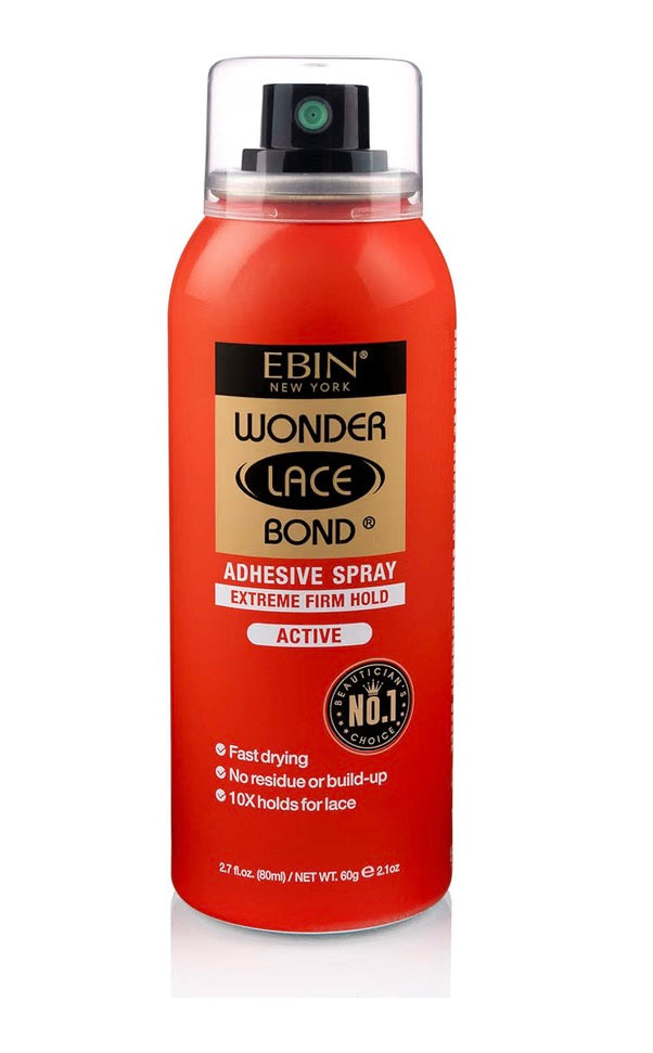 Ebin Wonder Lace Bond Adhesive Spray Extreme Firm Hold Supreme 1.01oz