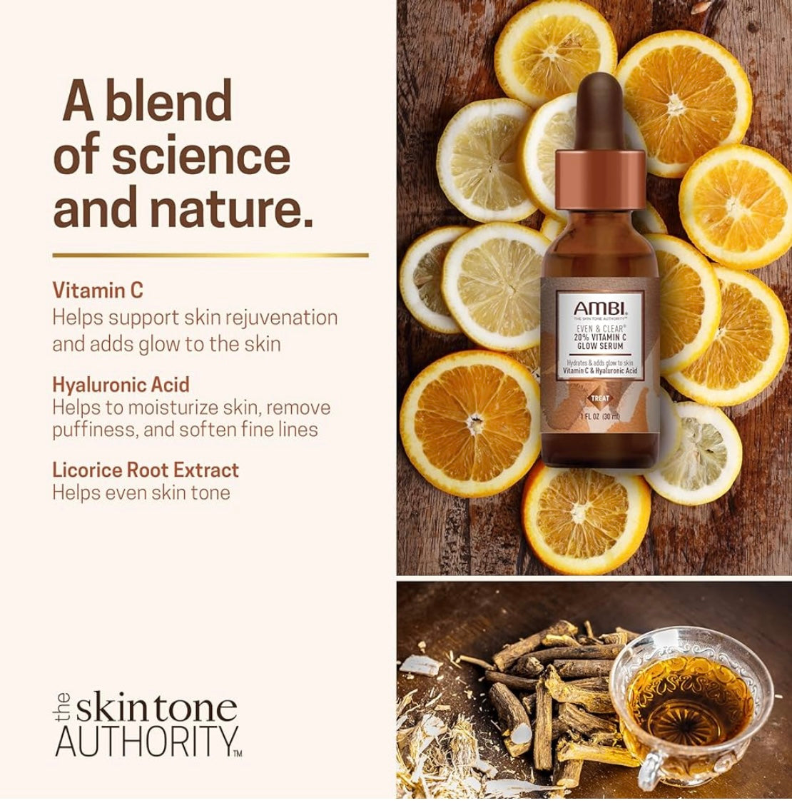 Ambi Even & Clear Vitamin C Infused Glow Serum