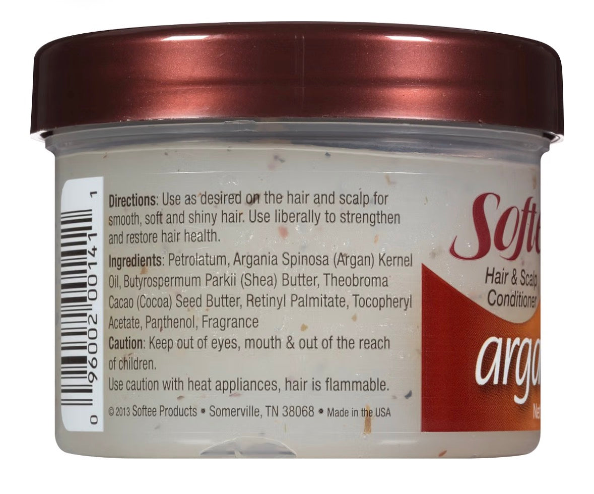 Softee Argan Oil Hair and Scalp Conditioner 3oz
