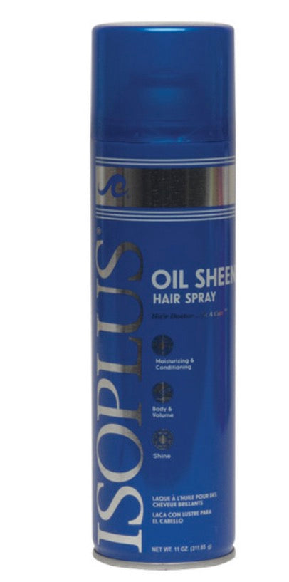 Isoplus Oil Sheen Hair Spray 11oz