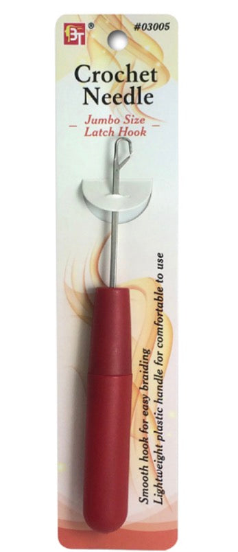 JUMBO LATCH HOOK CROCHET NEEDLE