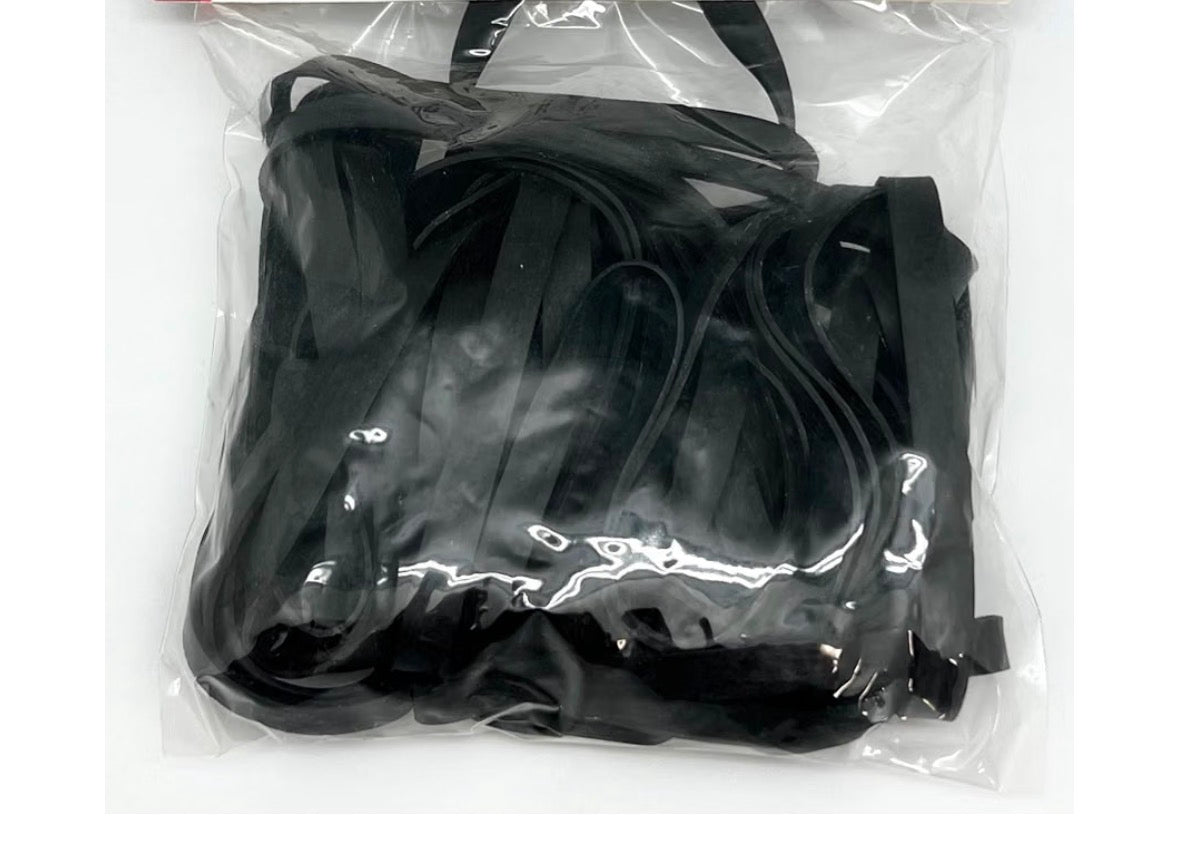 Eden Wide Super Jumbo Rubber Bands Black