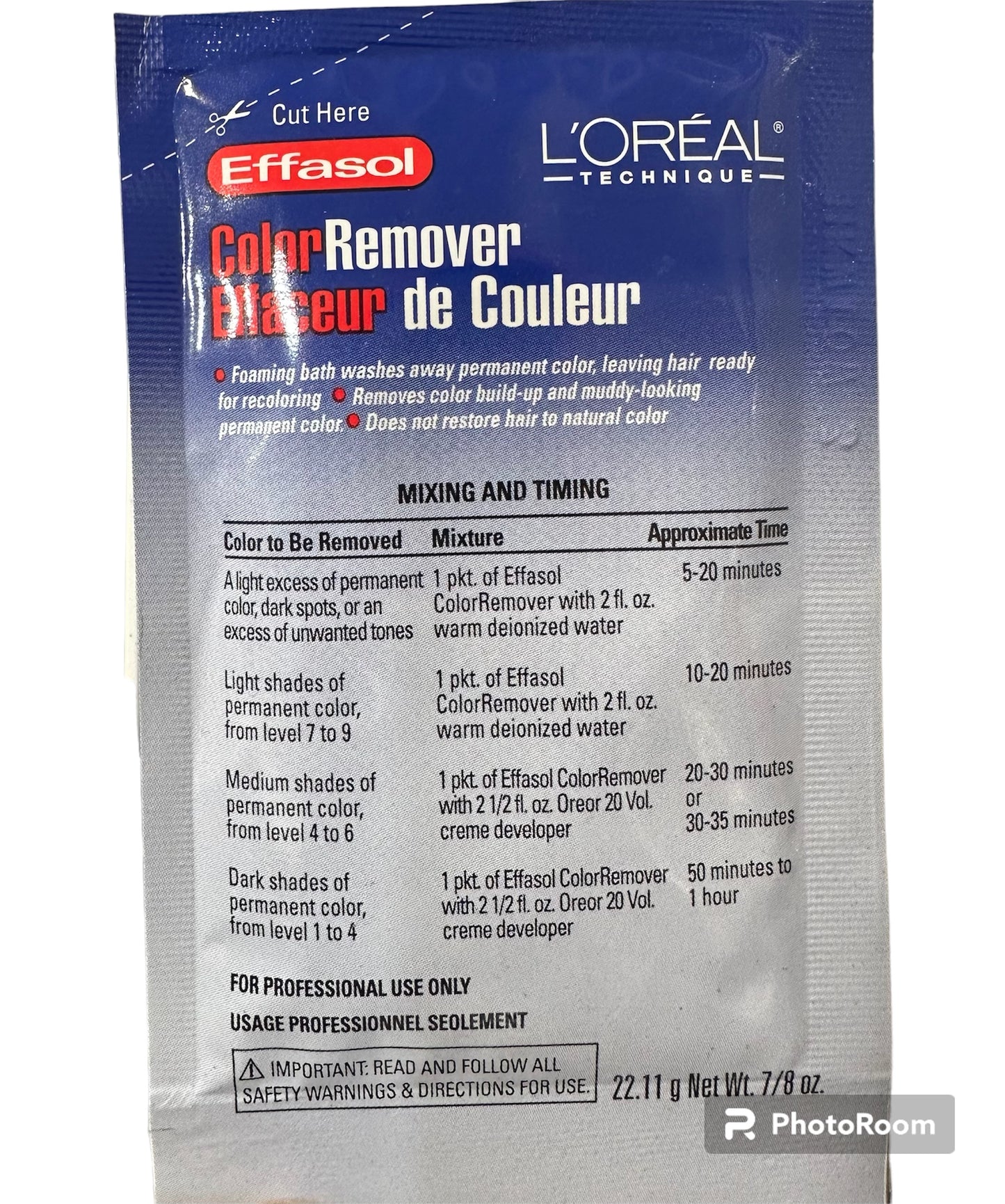 Loreal Color Remover