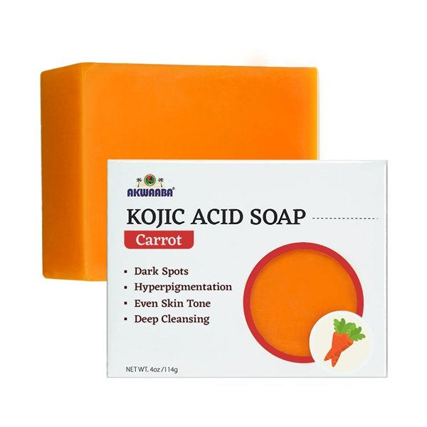 AKWAABA KOJIC ACID SOAP Carrot