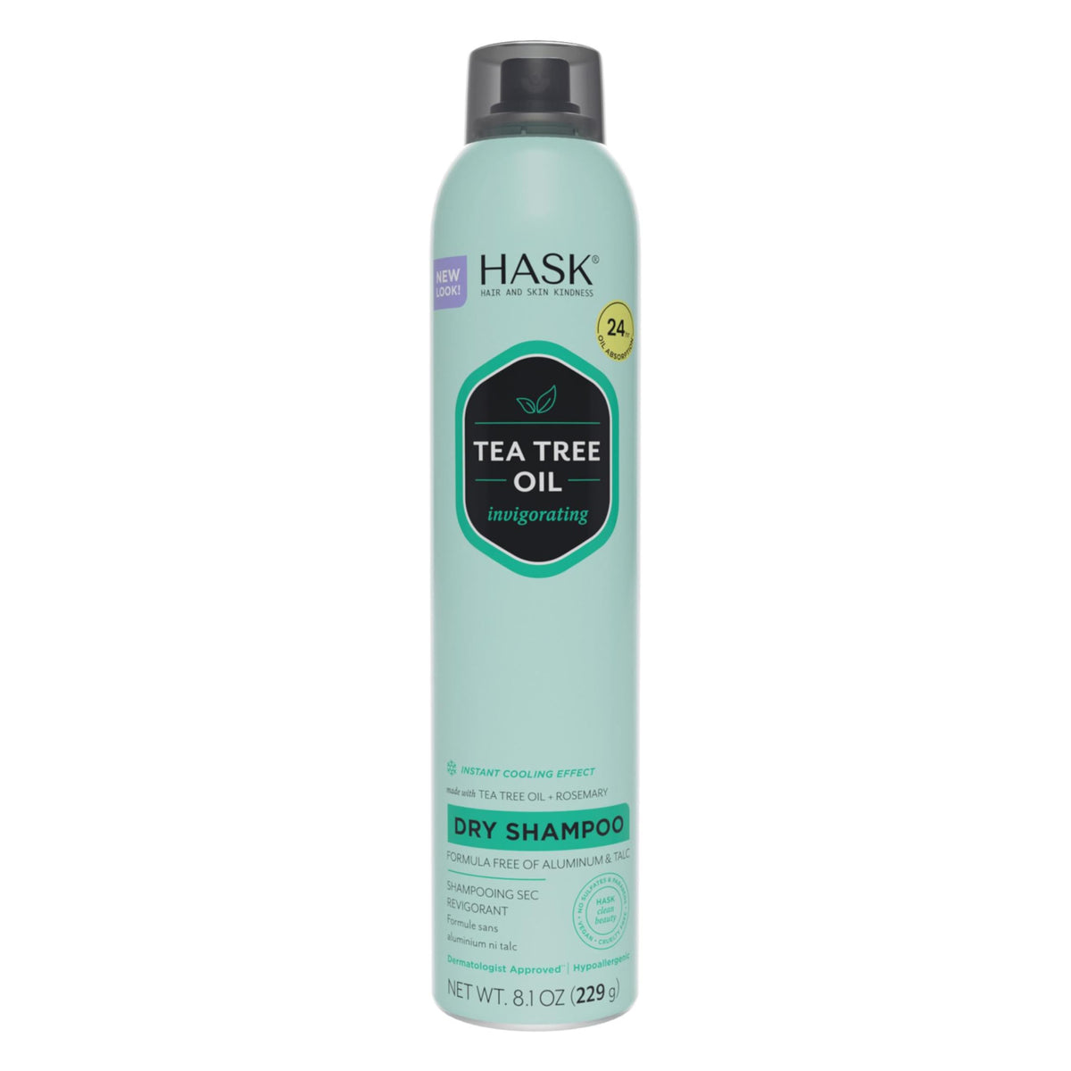 HASK Soothe Tea Tree Dry Shampoo, 8.1 oz