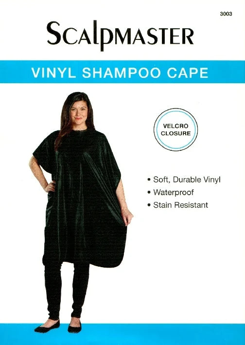 Scalp Master Vinyl Shampoo Cape