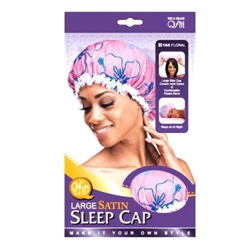 Qfitt Large Floral Sleep Cap MM154