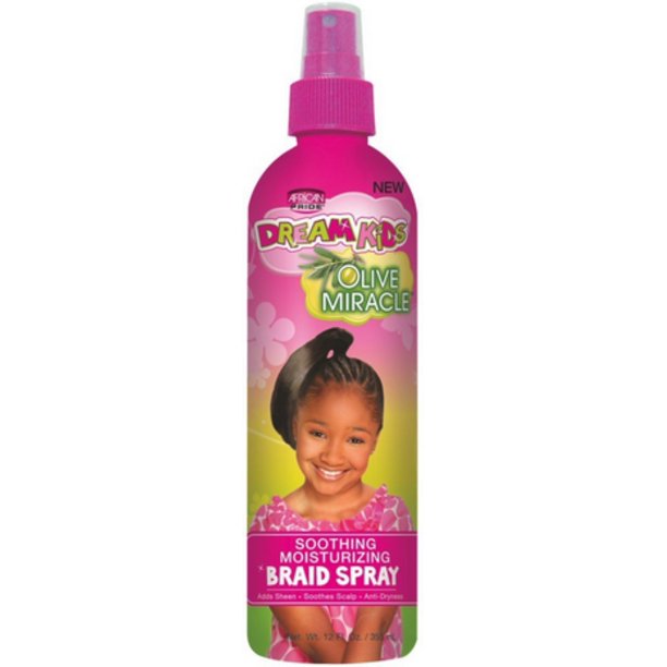 African Pride Kids Instant Braid Spray 12oz