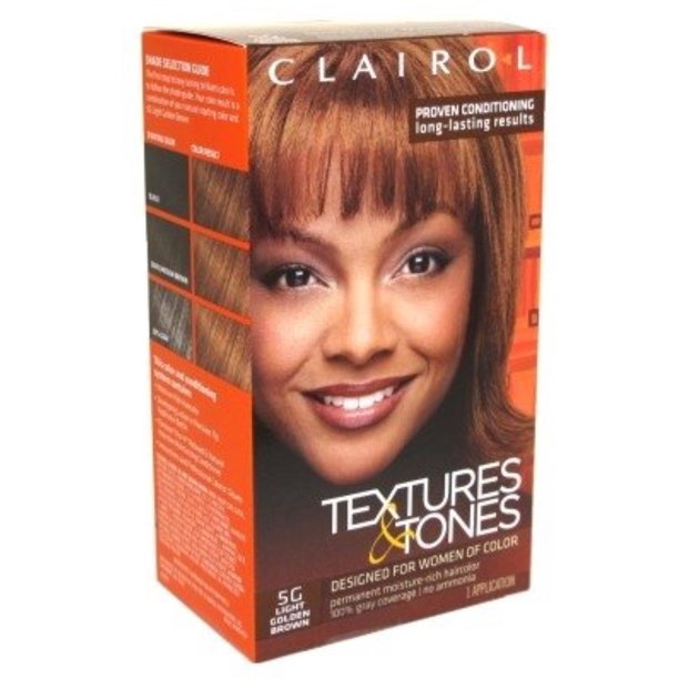 Clairol Texture & Tones Light Golden Brown 5G