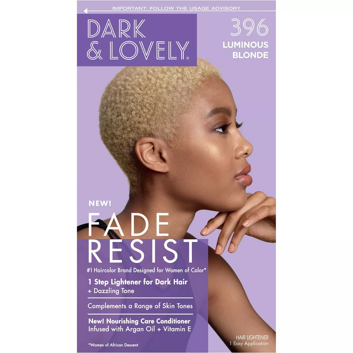 Dark & Lovely Luminous Blonde 396