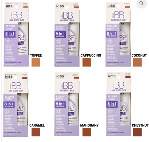 Kiss New York Professional Aqua BB Balm Radiant Finish