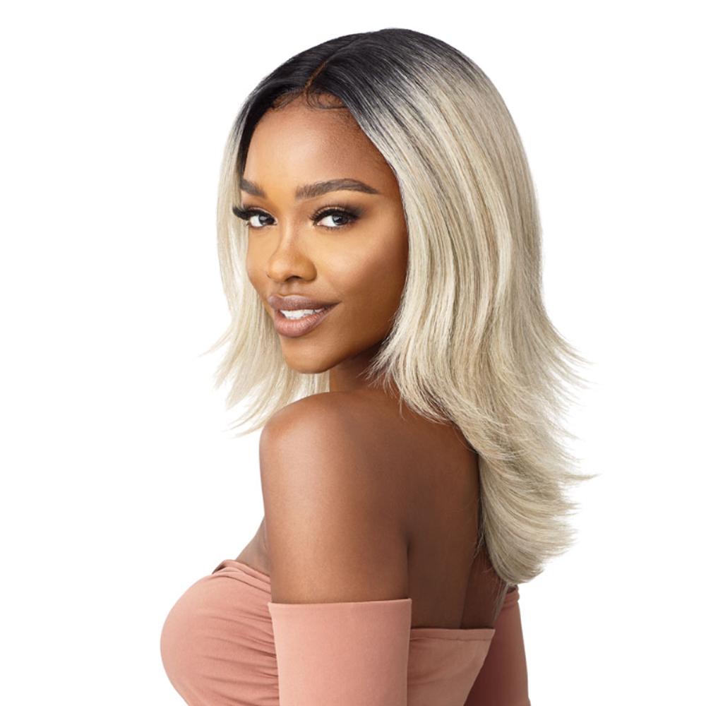 Outre Synthetic Swiss Lace Front Wig - Lois