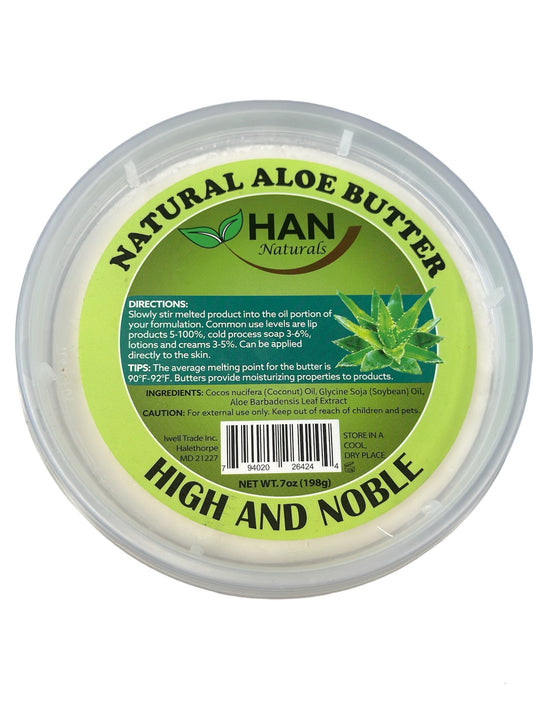 HAN NATURALS NATURAL ALOE BUTTER HIGH AND NOBEL
