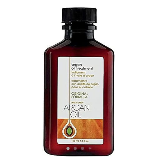 One 'n Only Argan Oil Hair Treatment - Hair Oil Smoothes and Strengthens Dry Damaged Hair, Eliminates Frizz, Creates Brilliant Shines, Non-Greasy Formula, 3.4 Fl. Oz