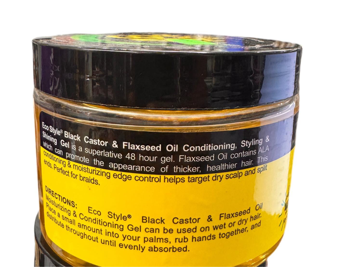 coco Eco Style Black Castor Oil & Flaxseed Oil