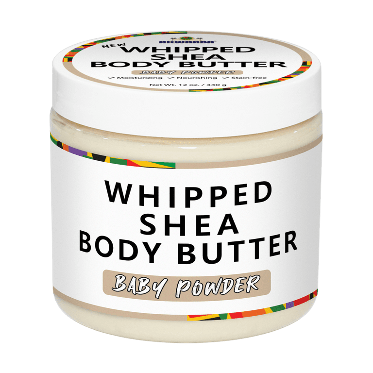 AKWAABA Whipped Shea Body Butter Baby Powder
