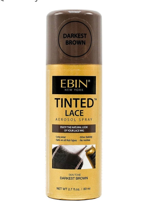 Ebin Darkest Brown Tinted Lace Spray 2.7oz