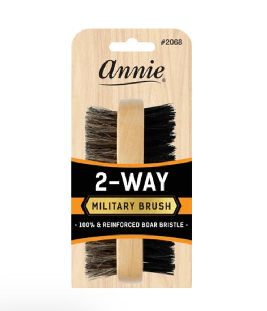 Annie 2-WAY MILITARY BRUSH
100% & REINFORCED BOAR BRISTLE