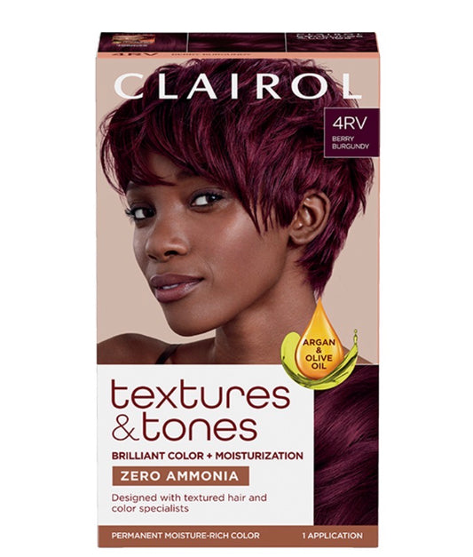 Clairol Texture & Tones Blazing Burgundy 4RV