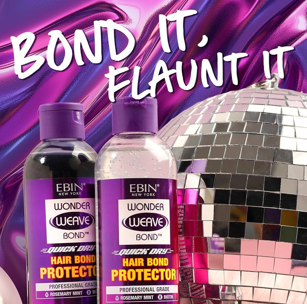 EBIN NEW YORK Wonder Weave Bond Hair Protector (black) 3.38 Fl Oz