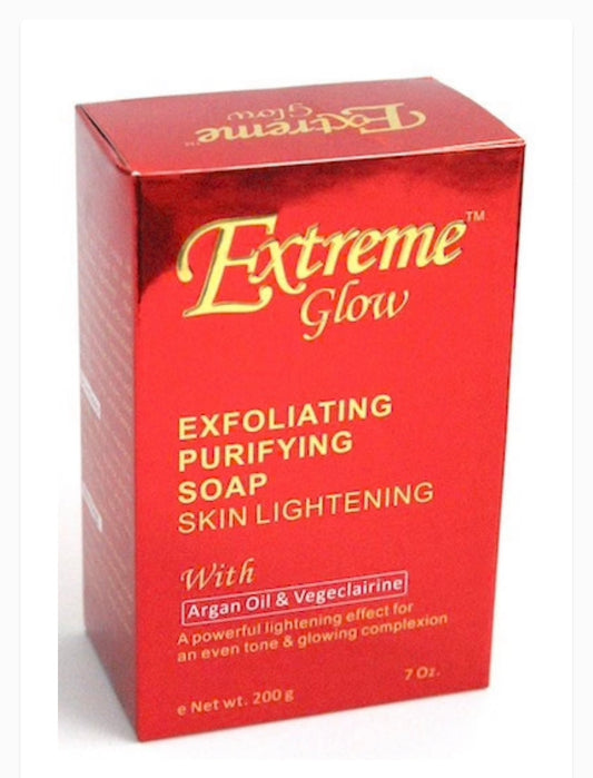 Extreme Glow Exfoliating Purifying Soap Skin Lightening 7 oz