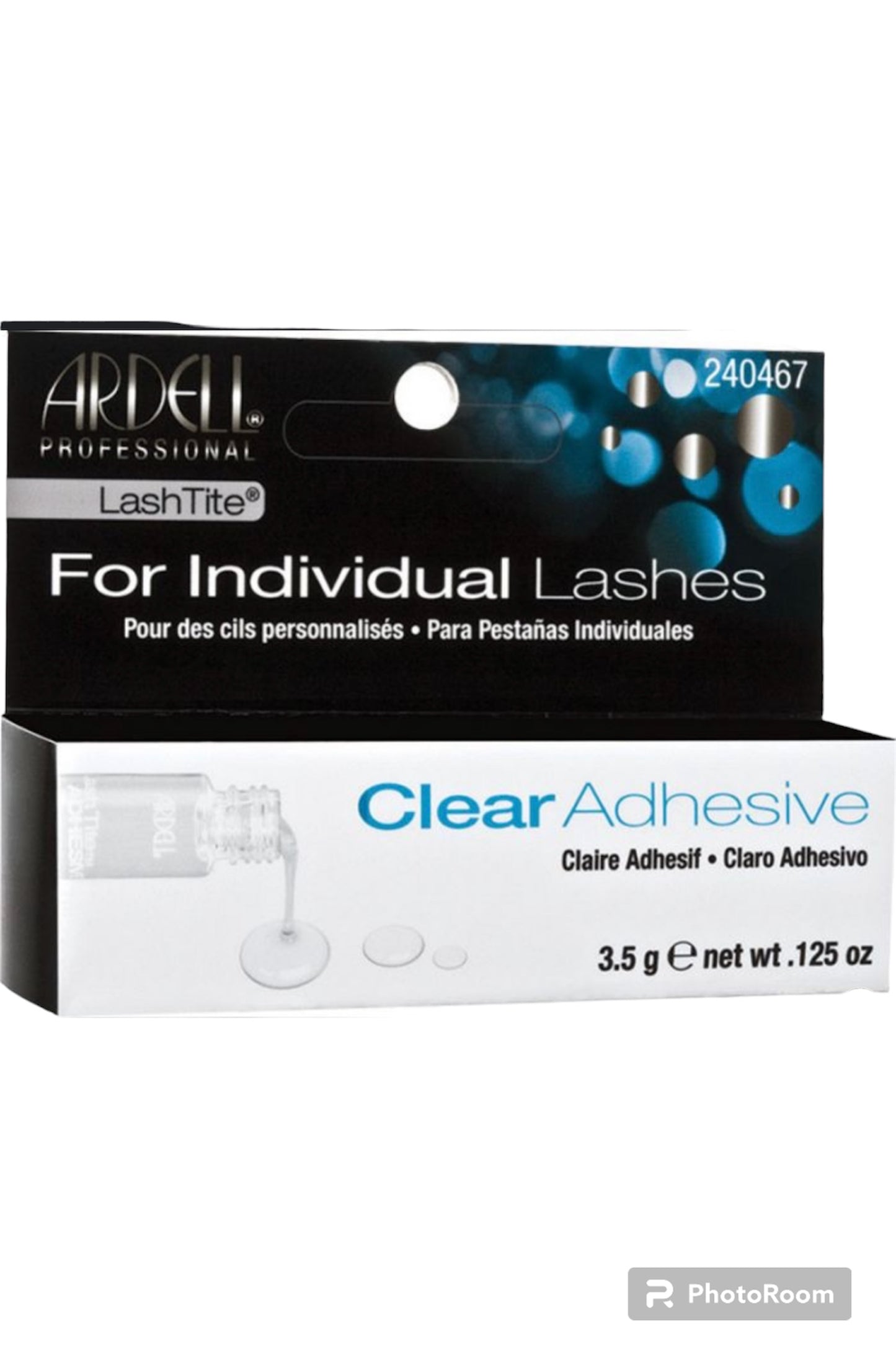 ARDELL PROFESSIONAL Clear Adhesive 3.5g/net wt .125 oz